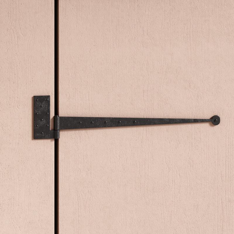 10 Door Hinges set Black Wrought Iron Bean Pintle Hinge 24″  |  Cabinet & Door Hinges Cabinet & Door Hinges Cabinet & Door Hinges