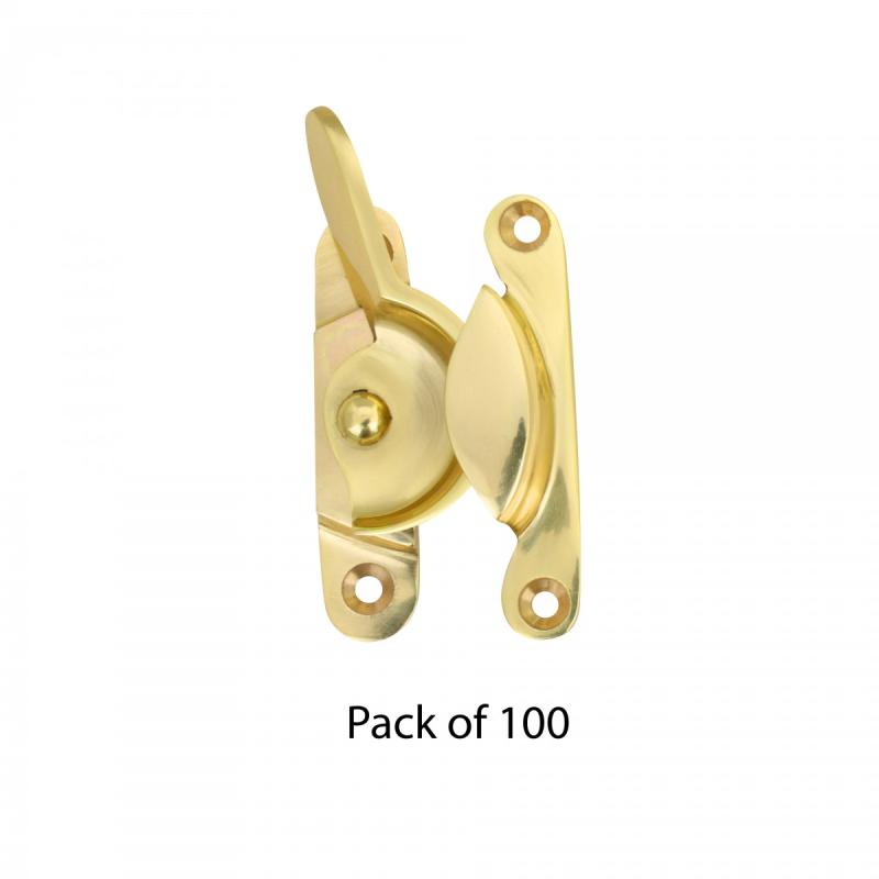 100 Traditional Window Sash Lock Bright Solid Brass  |  Window & Shutter Hardware Home Hardware Window & Shutter Hardware