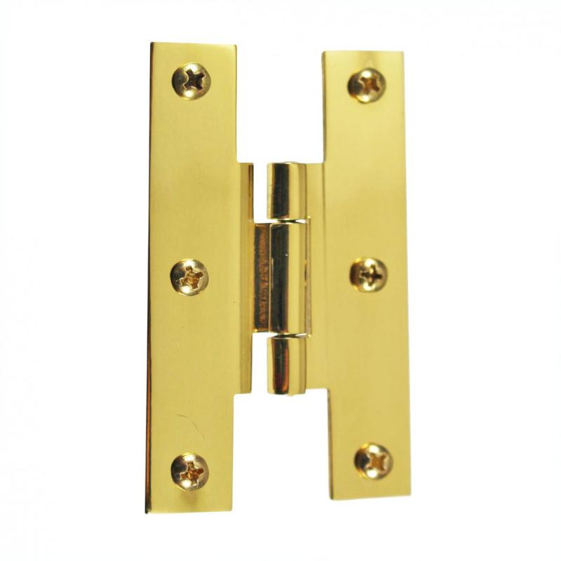 1/4″ Offset Solid Brass Cabinet H Hinge 3″ x 1.75″  Exclusive Offset  |  Cabinet & Door Hinges Cabinet & Door Hinges Cabinet & Door Hinges