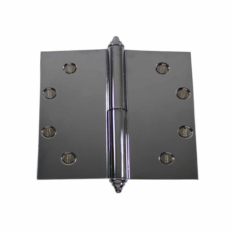 5 in. Lift Off Right Chrome Brass Door Hinge Decor Tip  |  Cabinet & Door Hinges Cabinet & Door Hinges Cabinet & Door Hinges