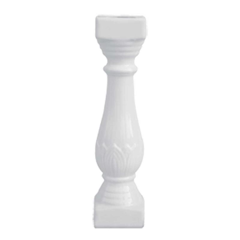 Balustrade Part White Ceramic Baluster 20″ High  |  Balustrade Balustrade Balustrade