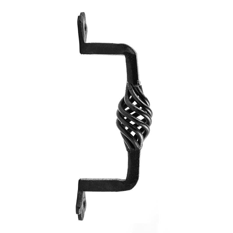 Black Birdcage Cabinet Door Pull 5.35″ Long Wrought Iron handle  |  Cabinet Drawer & Door Handle Cabinet Drawer & Door Handle Cabinet Drawer & Door Handle