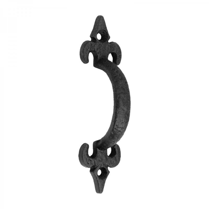 Black Cabinet Door Pull 5″ Wrought Iron Pull Window Sash Lift with Hardware  |  Cabinet Drawer & Door Handle Cabinet Drawer & Door Handle Cabinet Drawer & Door Handle