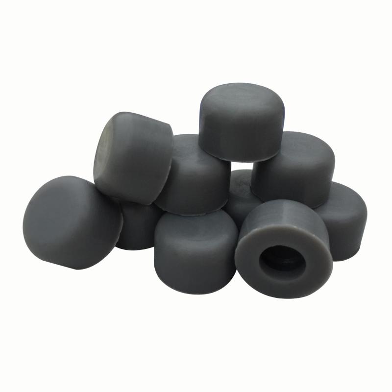 Black Door Stop Bumper Premium Grey Silicone Rubber Bumpers  |  Door Stops and Bumpers Door Hardware Door Stops & Bumpers