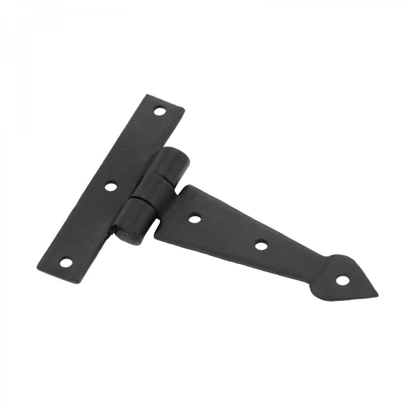 Black Iron T Strap Hinge Modern Decorative Arrow Tee Hinge  |  Cabinet & Door Hinges Cabinet & Door Hinges Cabinet & Door Hinges