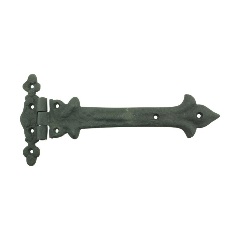 Black Wrought Iron Door Strap Hinges 9″ L Cabinet Door or Gate  |  Cabinet & Door Hinges Cabinet & Door Hinges Cabinet & Door Hinges