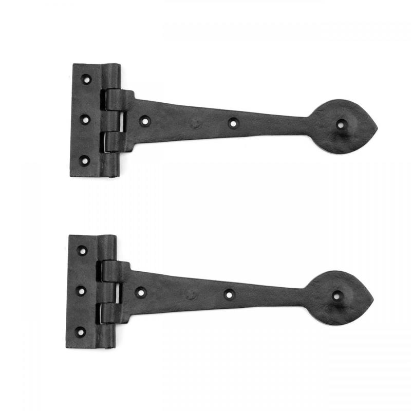 Black Wrought Iron Strap Hinge 10″ L Kitchen Cabinet Door Gate  |  Cabinet & Door Hinges Cabinet & Door Hinges Cabinet & Door Hinges