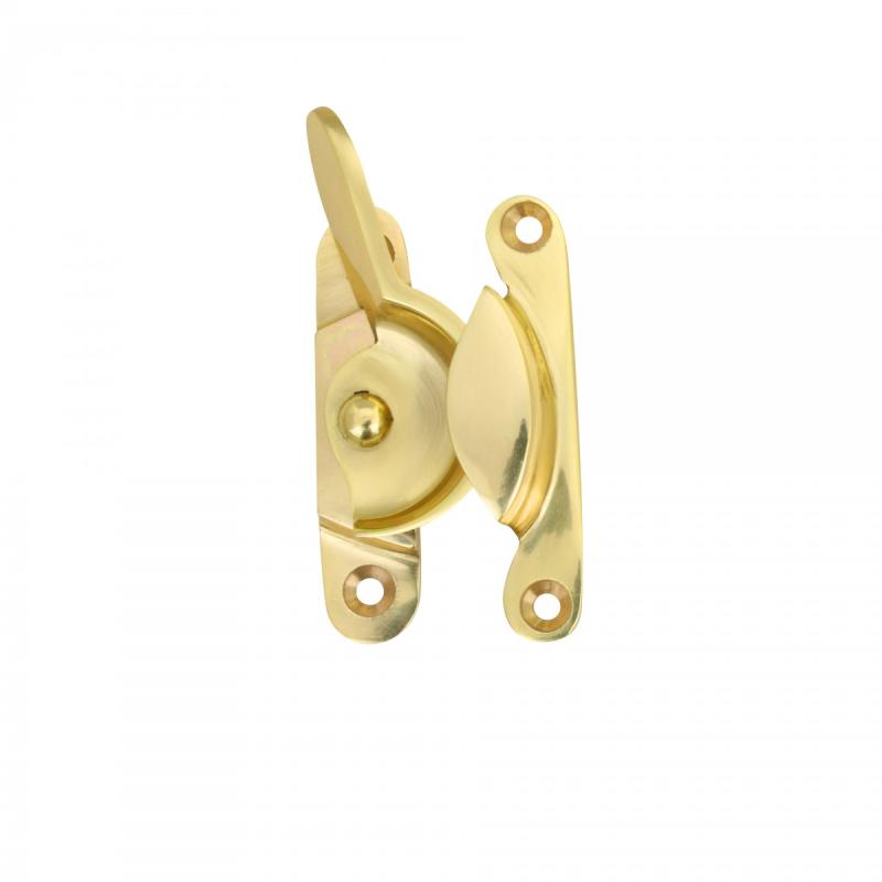 Brass Window Hardware Sash Lock Fastener Lacquered Latch Lock  |  Window & Shutter Hardware Home Hardware Window & Shutter Hardware