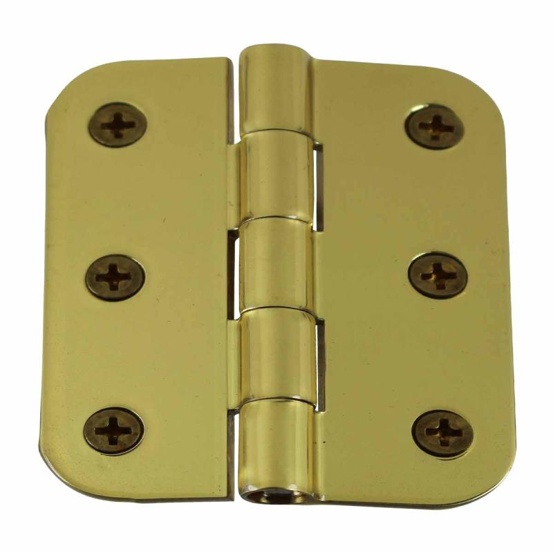 Bright Brass Cabinet Door Hinge Solid Brass Square 2″ x 2.5″ Inches  |  Door Hinges Cabinet & Door Hinges Door Hinges