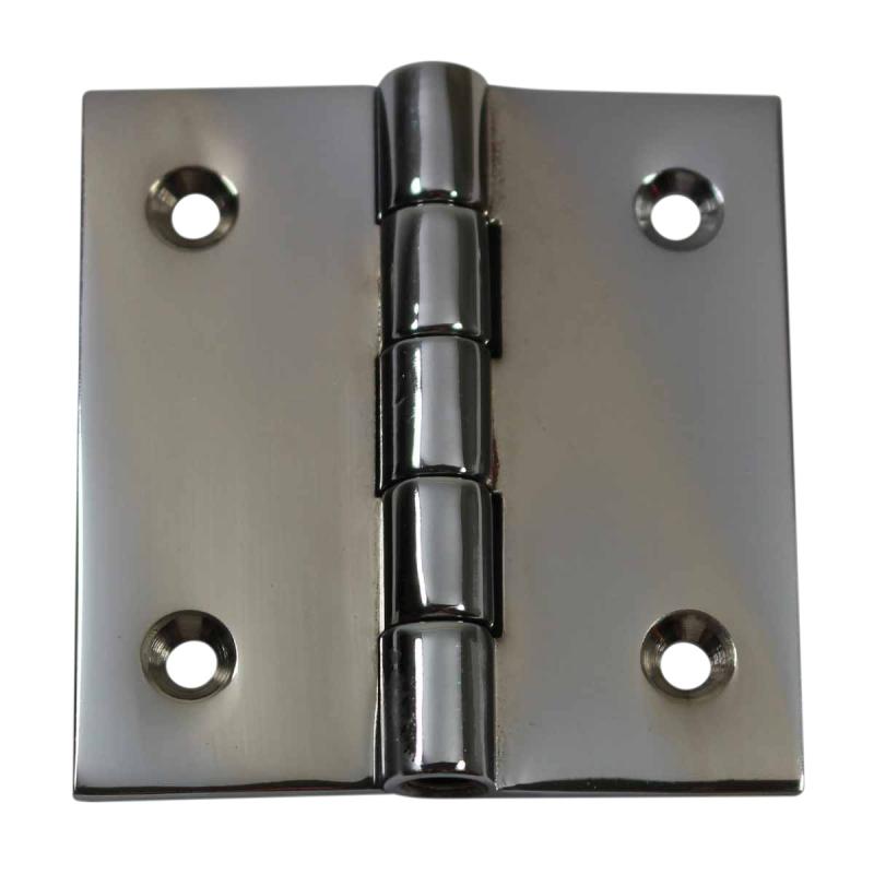 Cabinet Hinges Bright Chrome Square 2″ x 2″  |  Door Hinges Cabinet & Door Hinges Door Hinges