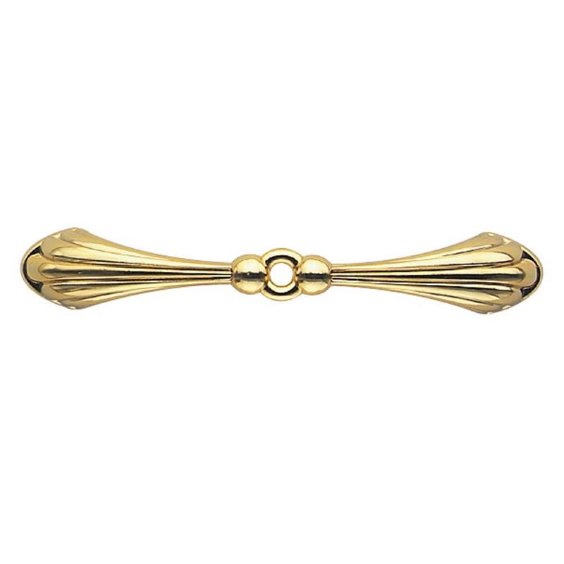 Cabinet Pull Bright Brass Beaded 3 3/4″  |  Cabinet Drawer & Door Handle Cabinet Drawer & Door Handle Cabinet Drawer & Door Handle