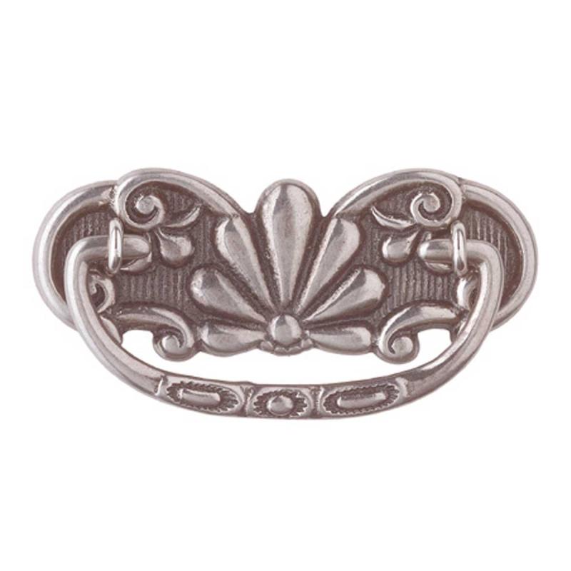 Cabinet Pull Pewter Brass Scalloped Bail Furniture Hardware  |  Cabinet & Drawer Pulls Cabinet & Drawer Pulls Cabinet & Drawer Pulls