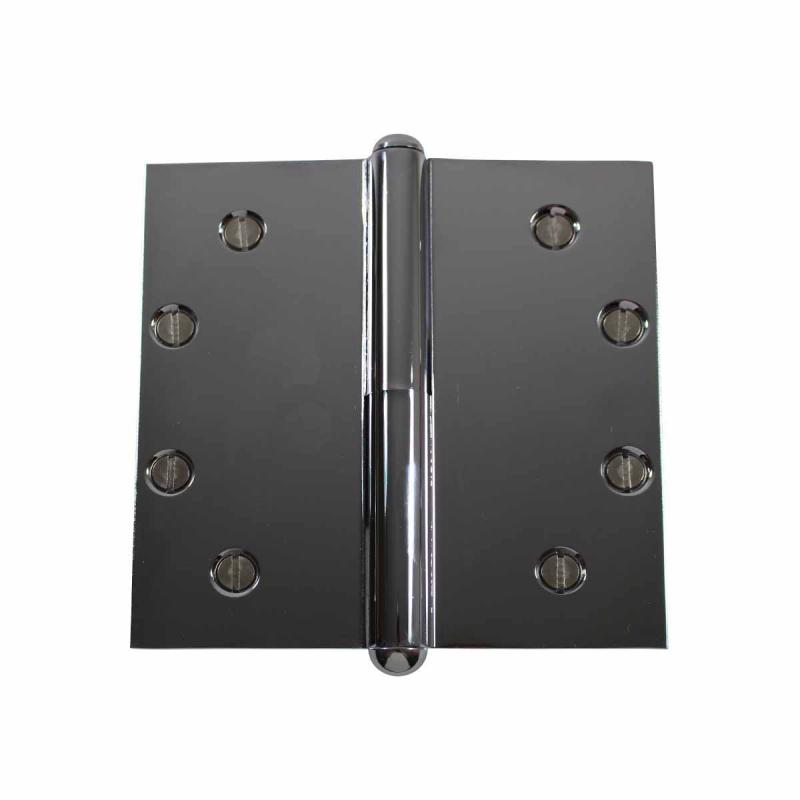 Chrome Plated Right Lift Off Door Hinge with Removable Steel Button Tip Pins  |  Cabinet & Door Hinges Cabinet & Door Hinges Cabinet & Door Hinges