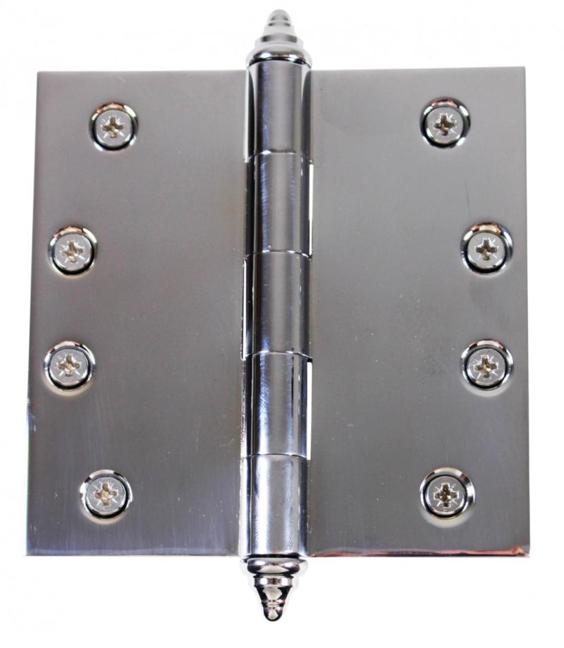 Chrome Solid Brass Cabinet Hinge Spear Tip 4″  |  Cabinet Hinges Cabinet & Door Hinges Cabinet Hinges