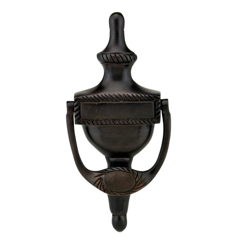 Door Knocker Oil Rubbed Bronze 6.5″ High Traditional Style Gate Knocker  |  Door Knockers Door Hardware Door Knockers