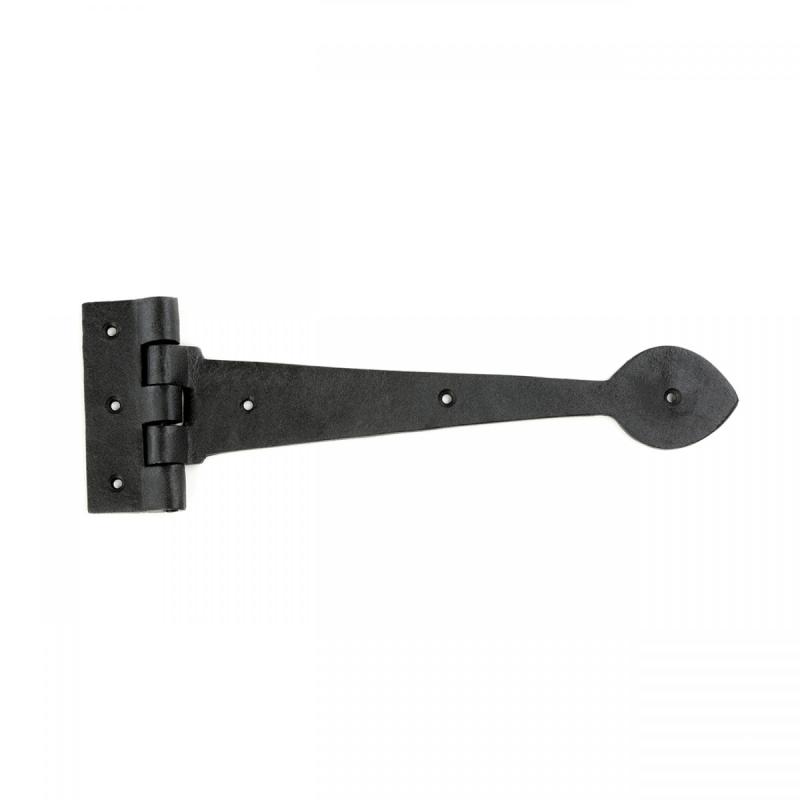 Door Strap Hinge Heart Tip Rough Forged Iron 10″  |  Cabinet & Door Hinges Cabinet & Door Hinges Cabinet & Door Hinges