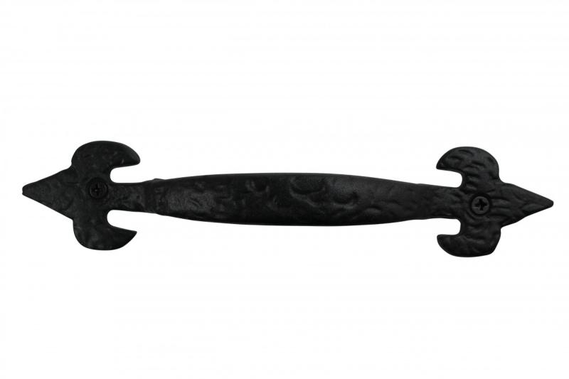 Fleur De Lis Door Pull Cast Iron 6 1/4″H  |  Cabinet Drawer & Door Handle Cabinet Drawer & Door Handle Cabinet Drawer & Door Handle