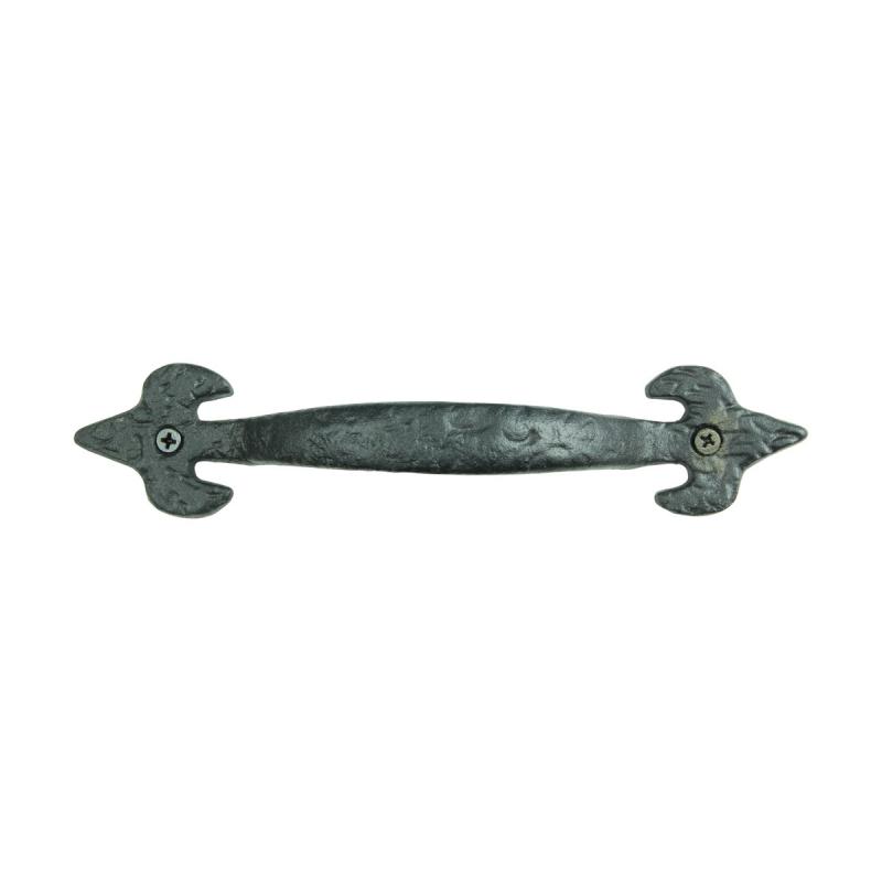 Fleur De Lis Wrought Iron Cabinet Pull 7 1/4″ in.  |  Cabinet Drawer & Door Handle Cabinet Drawer & Door Handle Cabinet Drawer & Door Handle