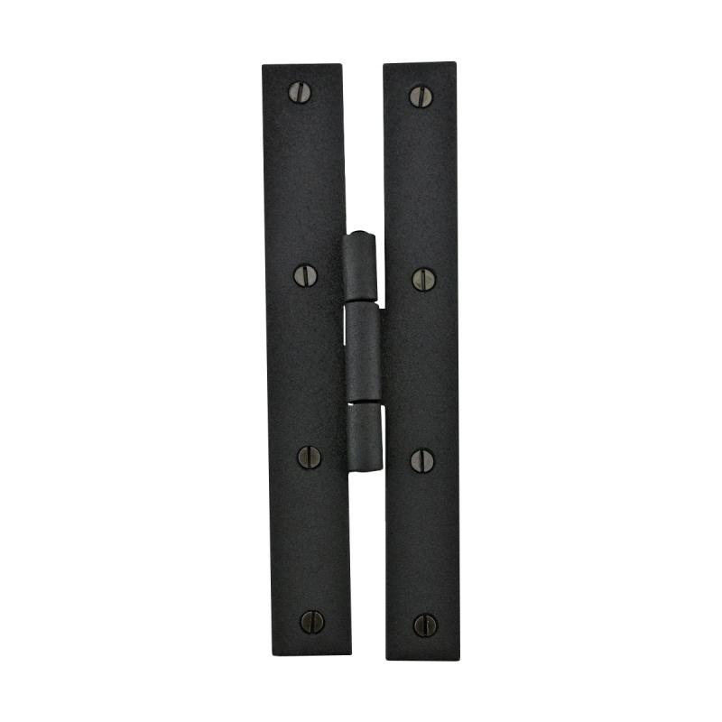 H Cabinet Hinge 7″ Black Wrought Iron Kitchen Cabinet Hinges  |  Cabinet & Door Hinges Cabinet & Door Hinges Cabinet & Door Hinges