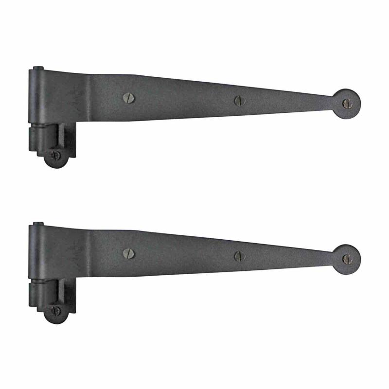 Pintle Hinge Strap For Doors & Gates Black Iron Shutter Hinge Offset 2″  |  Cabinet & Door Hinges Cabinet & Door Hinges Cabinet & Door Hinges