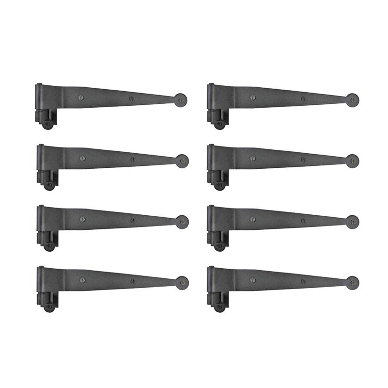 Pintle Hinge Strap For Doors & Gates Black Iron Shutter Hinge Offset 2″  |  Cabinet & Door Hinges Cabinet & Door Hinges Cabinet & Door Hinges