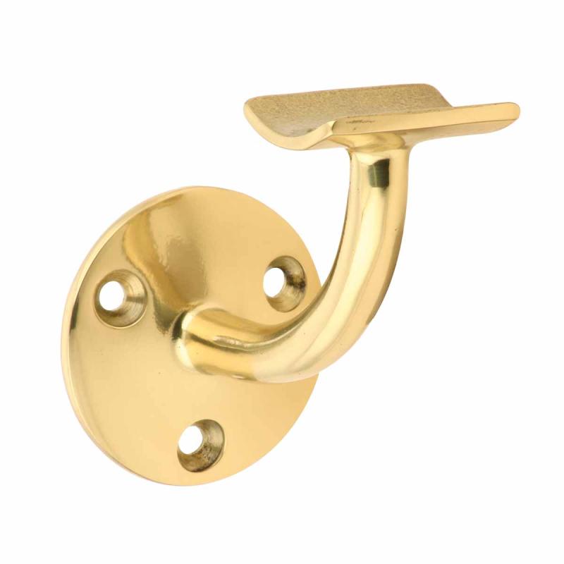 Solid Brass Bar Bracket Fitting 1.5″ Armrest Holder  |  Stair Bracket Hardware Stair Bracket Hardware Stair Bracket Hardware