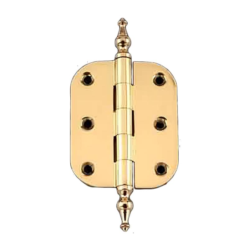 Solid Brass Cabinet Hinge Radius Temple Tip 2″ x 2.5″  |  Cabinet Hinges Cabinet & Door Hinges Cabinet Hinges