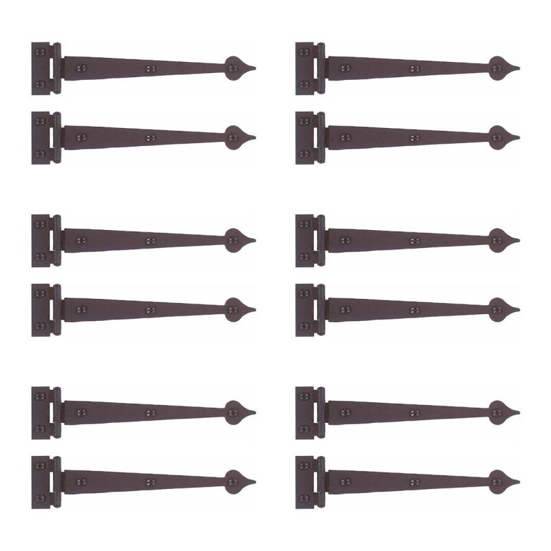 Spear Flush Door Hinge Iron 7 3/8″ H Set of 6 Pairs  |  Cabinet & Door Hinges Cabinet & Door Hinges Cabinet & Door Hinges