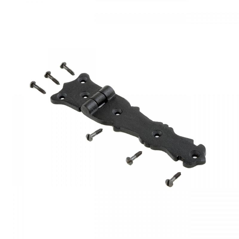 Strap Door or Cabinet Hinge Iron Fleur de Lis  5 1/2 ”  |  Cabinet & Door Hinges Cabinet & Door Hinges Cabinet & Door Hinges