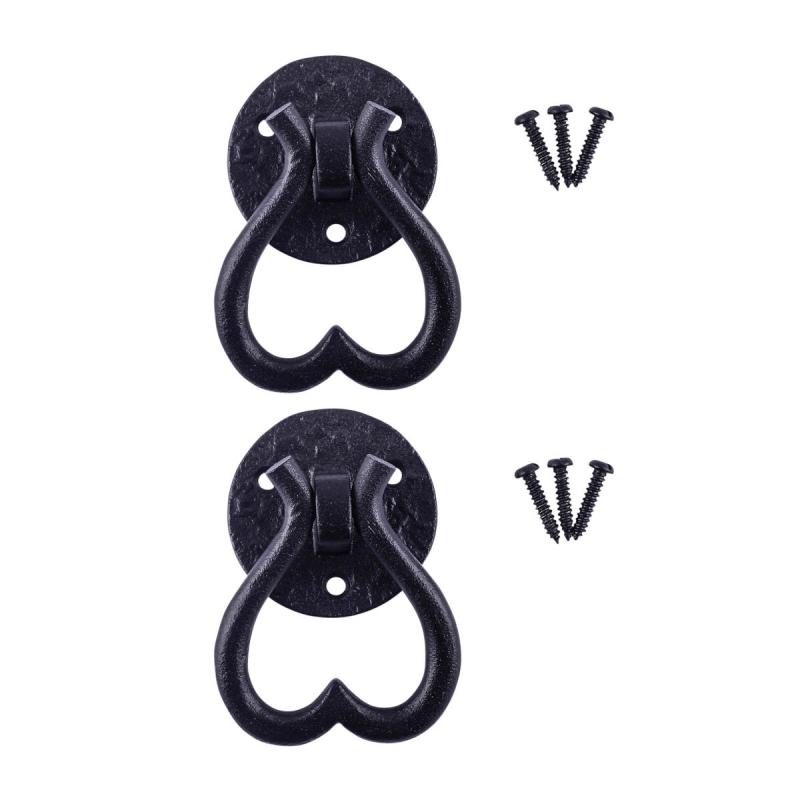 Cabinet Pulls Black Iron Heart Drop Drawer Pulls And Knobs  |  Cabinet & Drawer Pulls Cabinet & Drawer Pulls Cabinet & Drawer Pulls