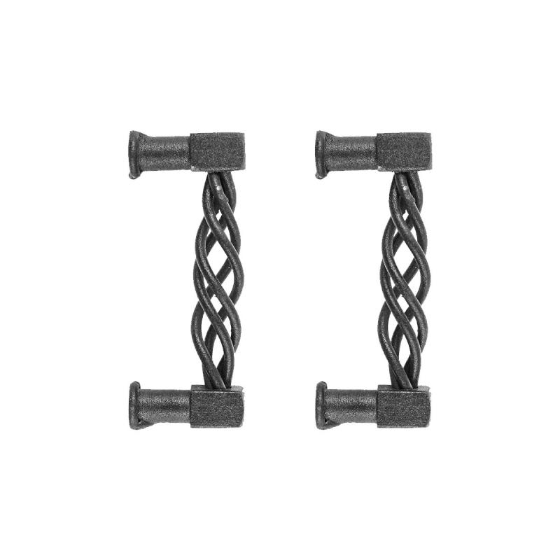 Drawer Pulls Black Wrought Iron 3-1/2″ Pack of 2  |  Cabinet Drawer & Door Handle Cabinet Drawer & Door Handle Cabinet Drawer & Door Handle