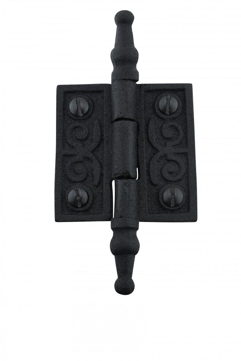 Black Cabinet Door Hinge Wrought Iron Butt Hinge Victorian Steeple Tip Flush Hinge  |  Butt Mortise Hinges Butt Mortise Hinges Butt Mortise Hinges